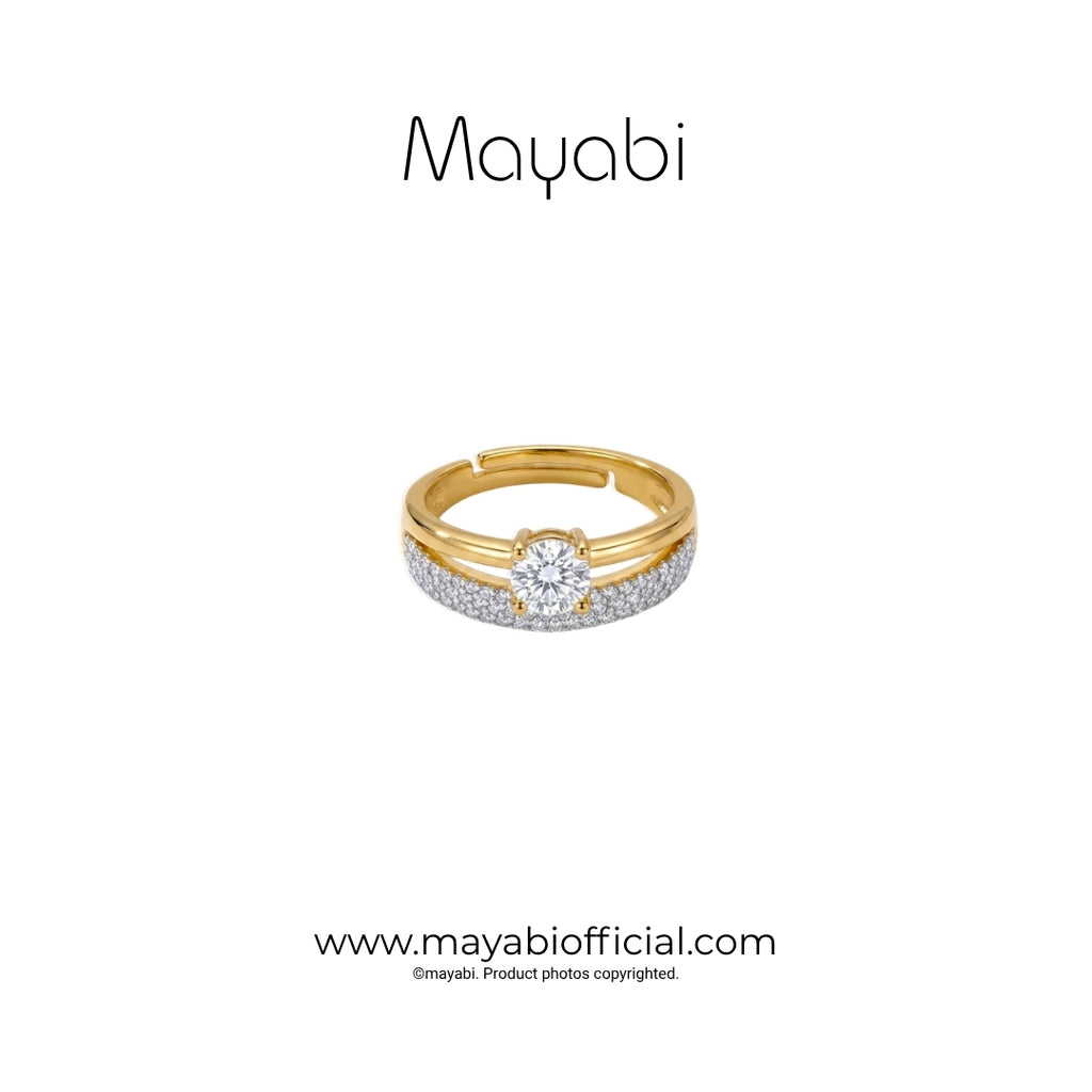 Mayabi Aimée - 18K Gold Plated Ring