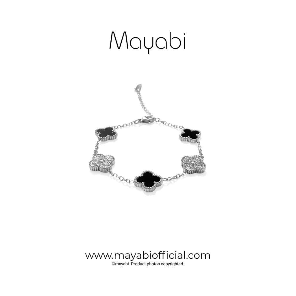 Mayabi Antique Charm – Silver Bracelet