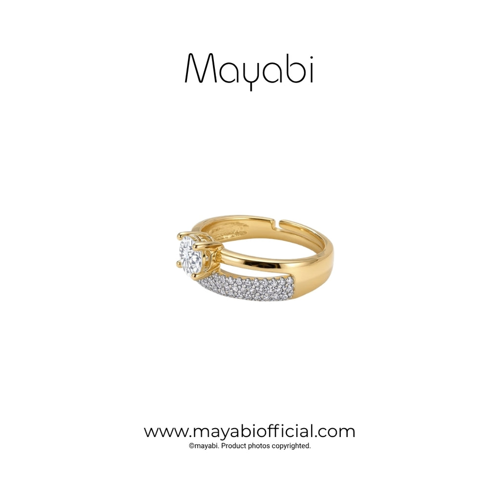 Mayabi Aimée - 18K Gold Plated Ring