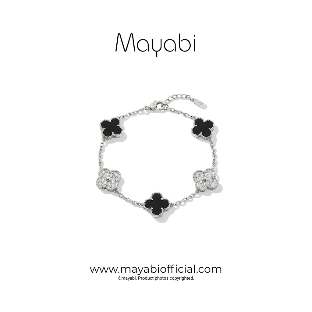 Mayabi Antique Charm – Silver Bracelet