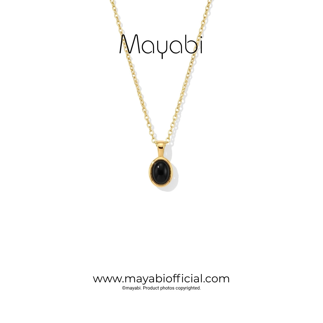 Mayabi Rosé Glow - 18K Gold Plated Necklace