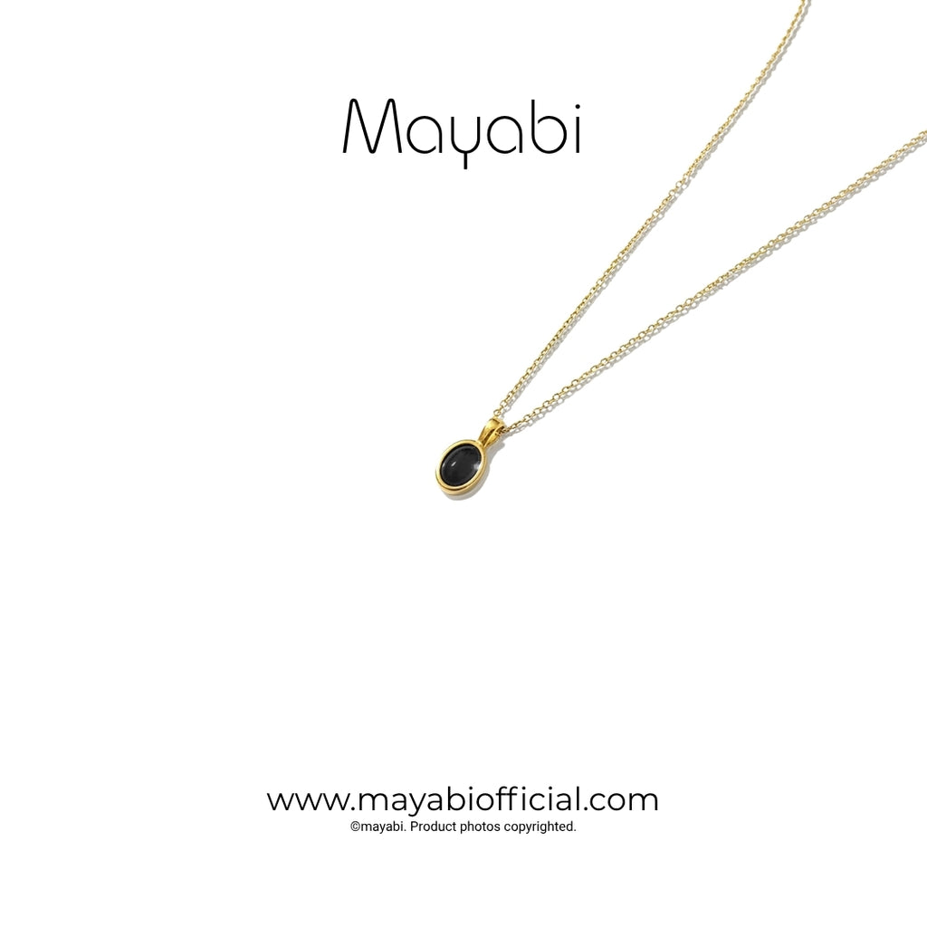 Mayabi Rosé Glow - 18K Gold Plated Necklace