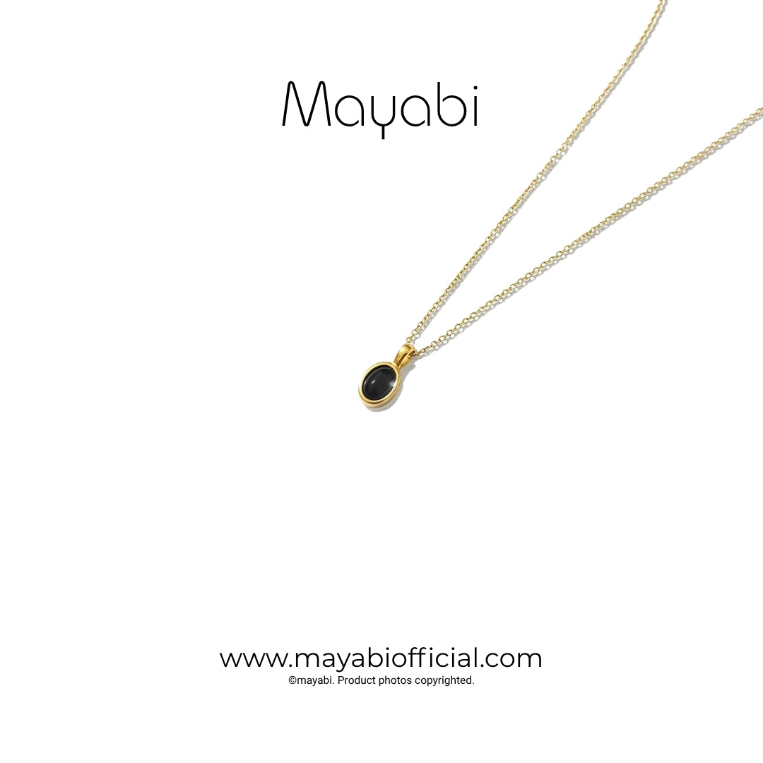Mayabi Rosé Glow - 18K Gold Plated Necklace