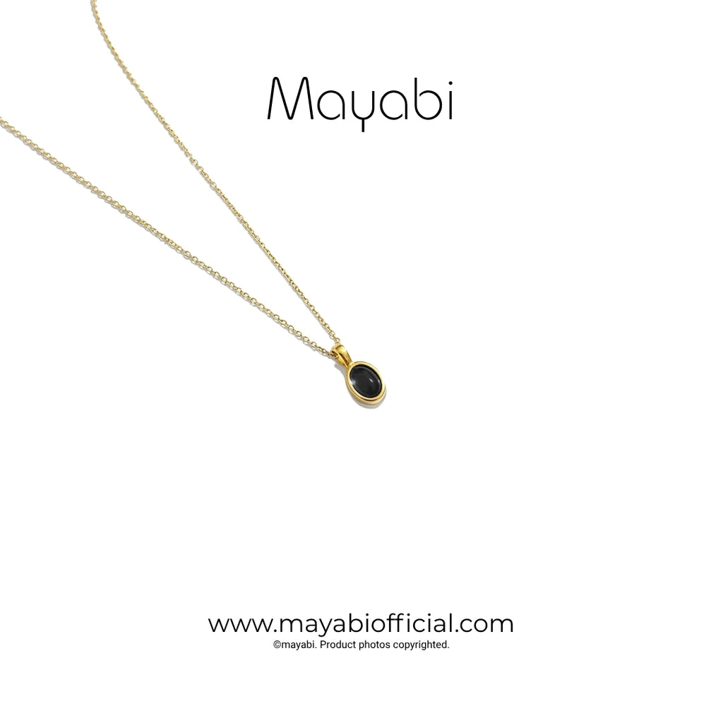 Mayabi Rosé Glow - 18K Gold Plated Necklace
