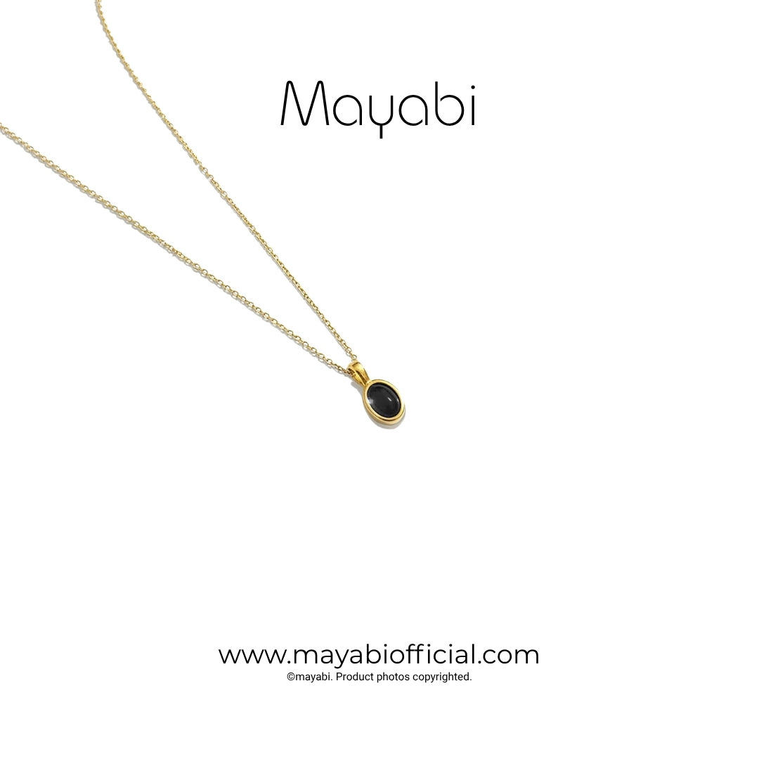 Mayabi Rosé Glow - 18K Gold Plated Necklace