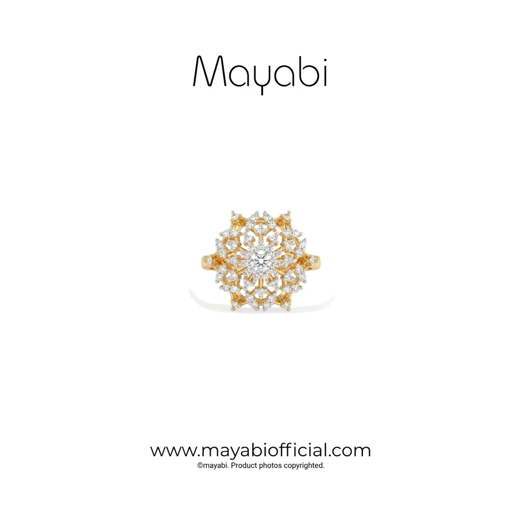 Mayabi Frostine - 18K Gold Plated Ring