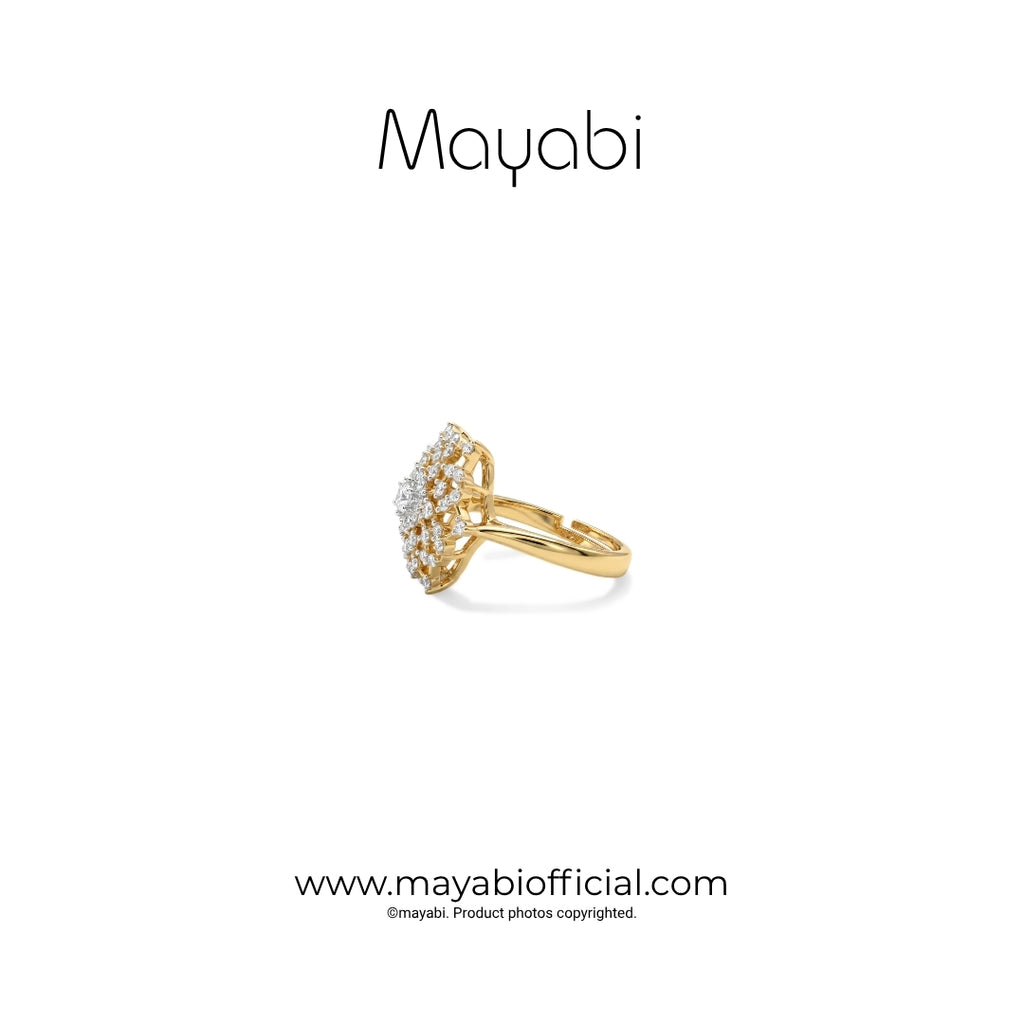 Mayabi Frostine - 18K Gold Plated Ring