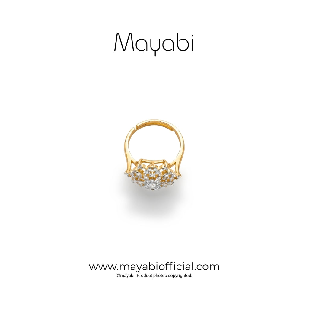 Mayabi Frostine - 18K Gold Plated Ring