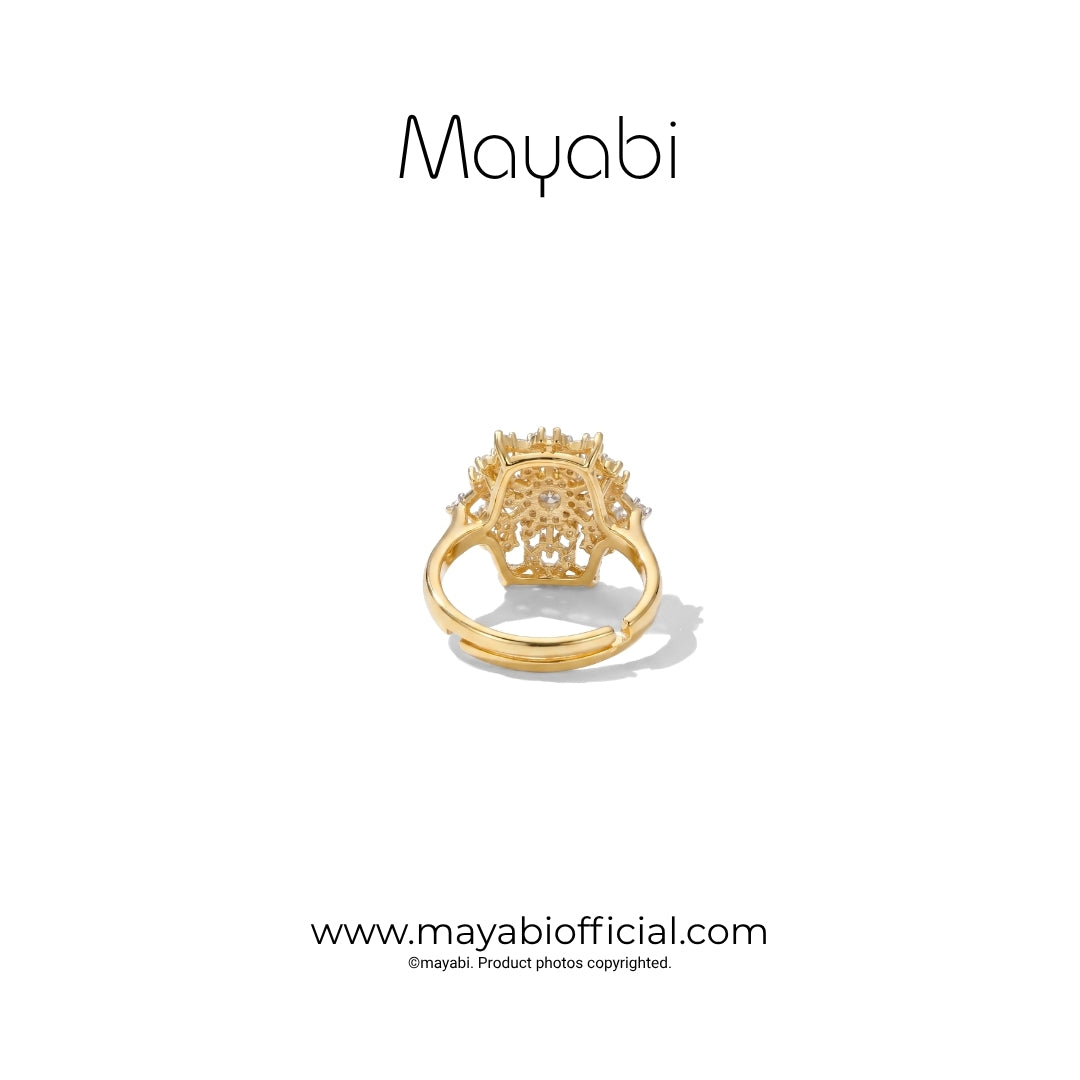 Mayabi Frostine - 18K Gold Plated Ring