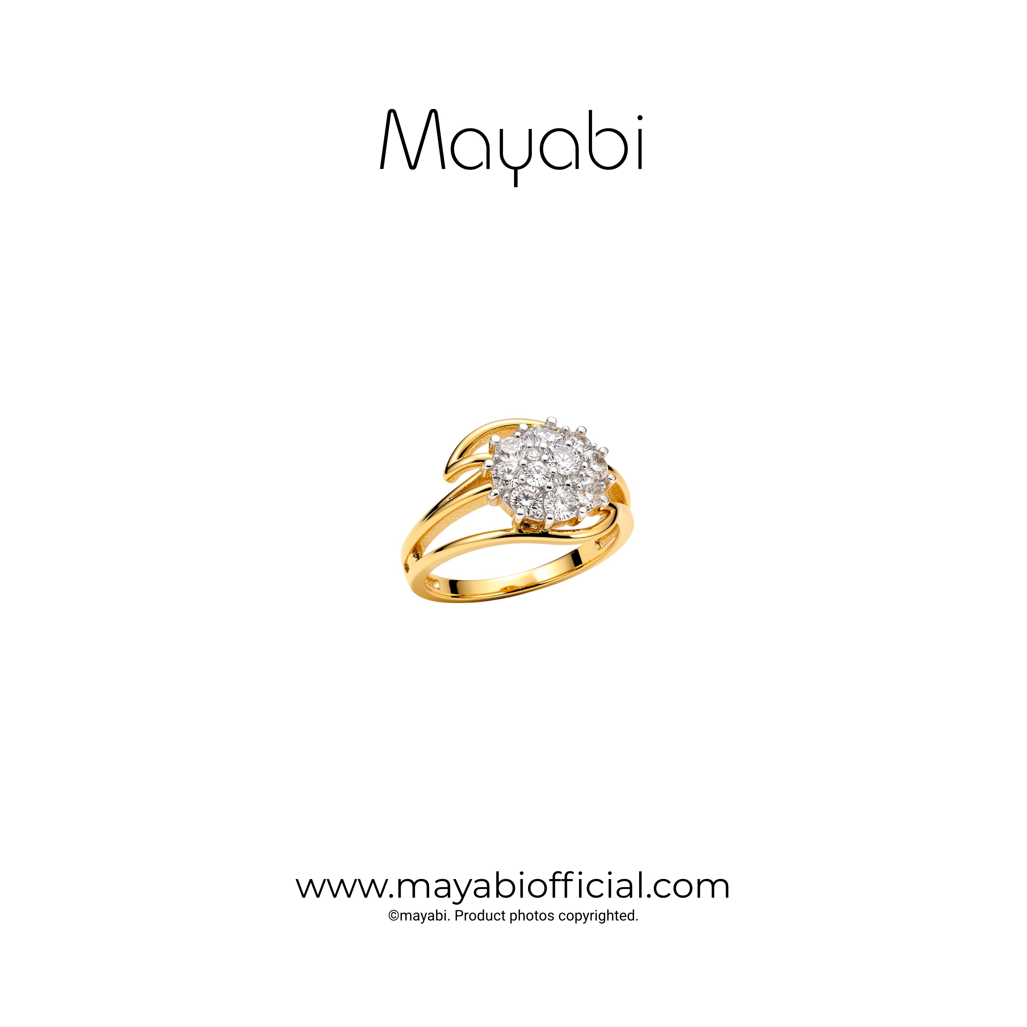 Mayabi Daisy - 18K Gold Plated Ring