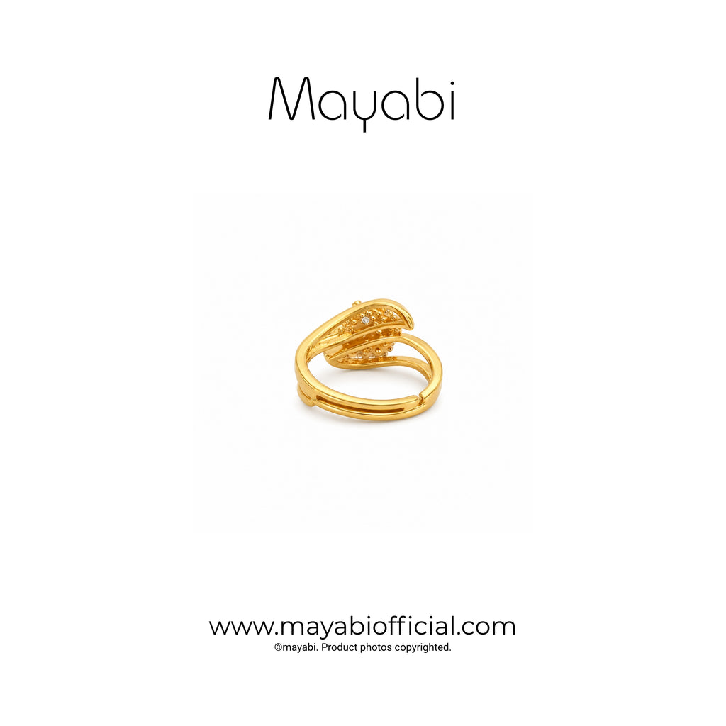 Mayabi Daisy - 18K Gold Plated Ring