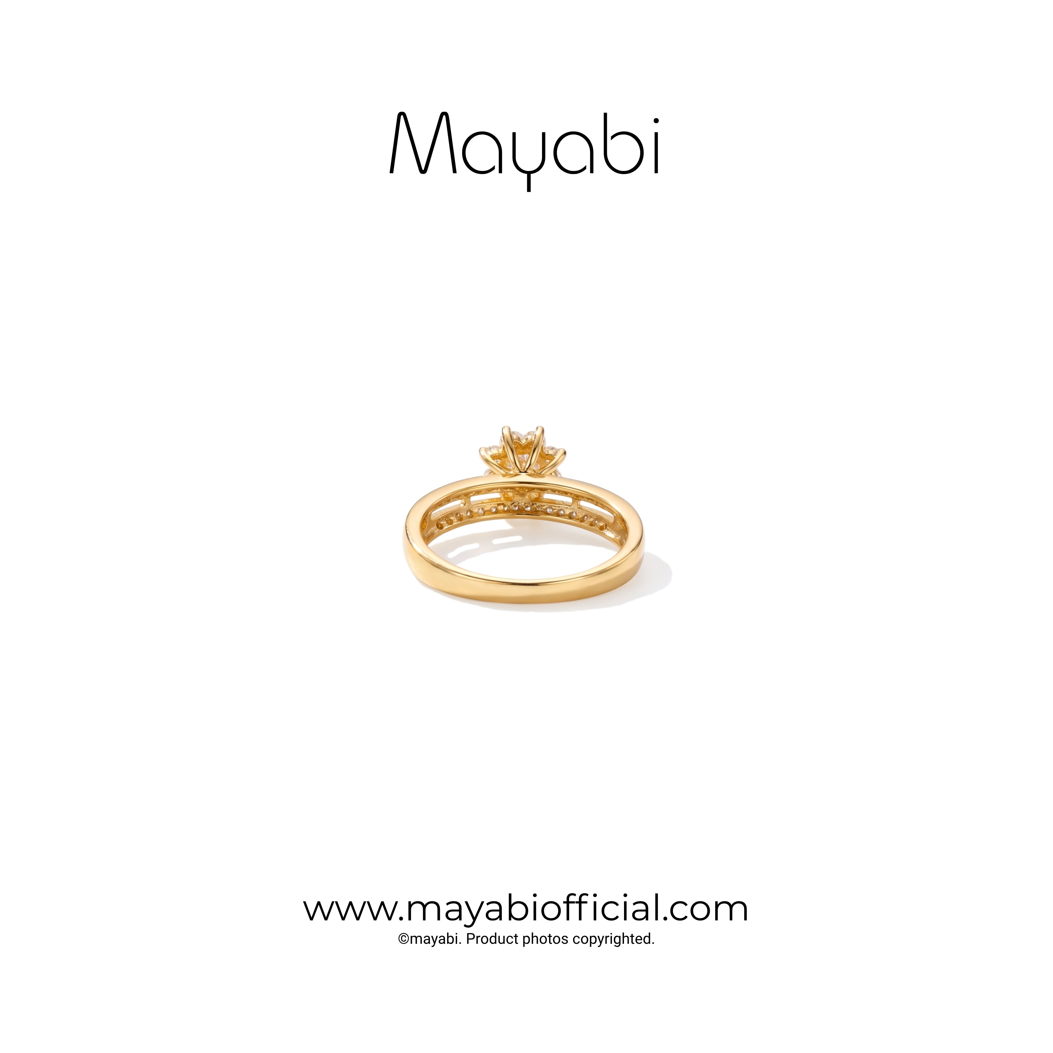 Mayabi Flora Gleam - 18K Gold Plated Ring
