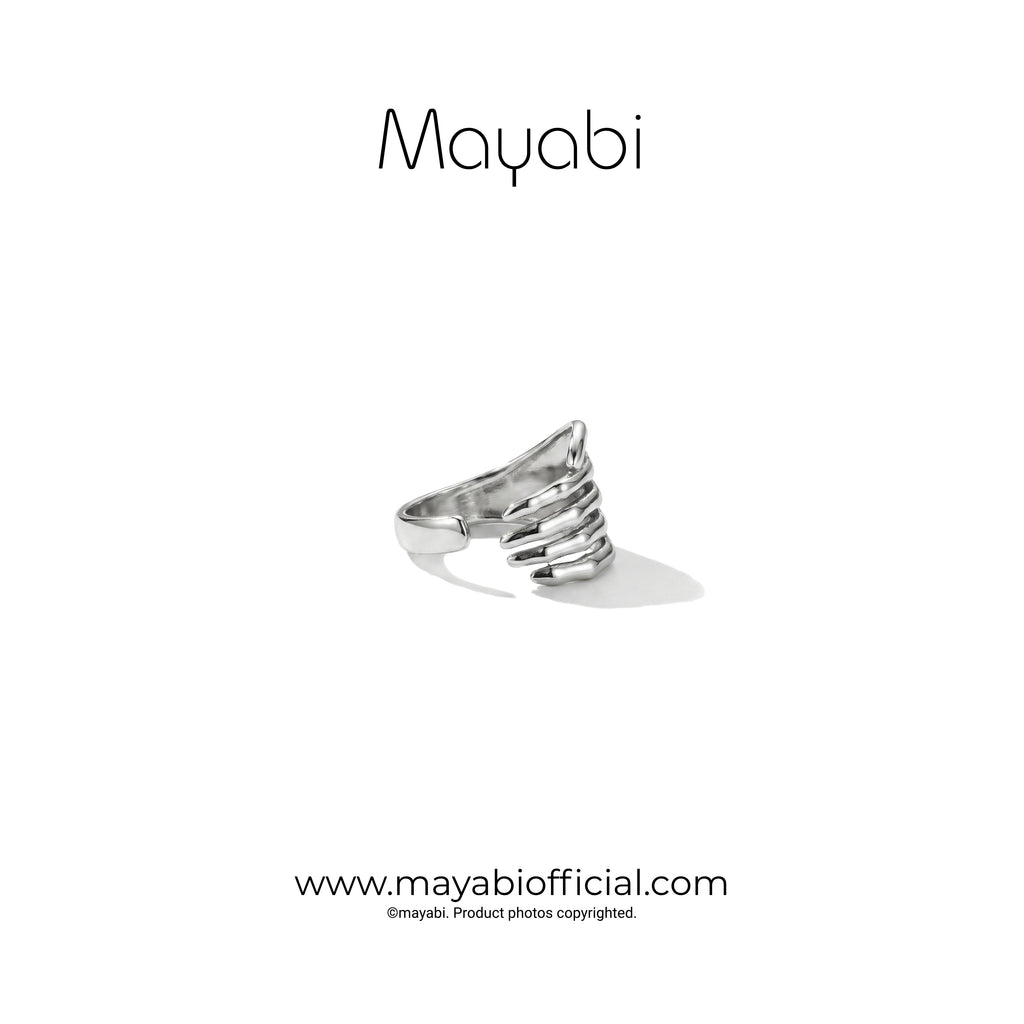 Mayabi Angel Wing - Silver Ring