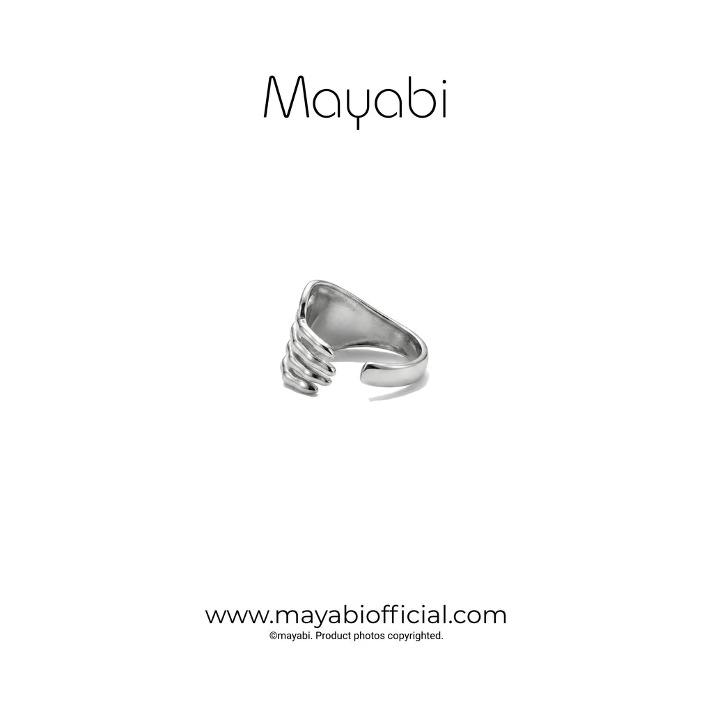 Mayabi Angel Wing - Silver Ring