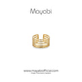 Mayabi Crownline - 18K Gold Plated Ring