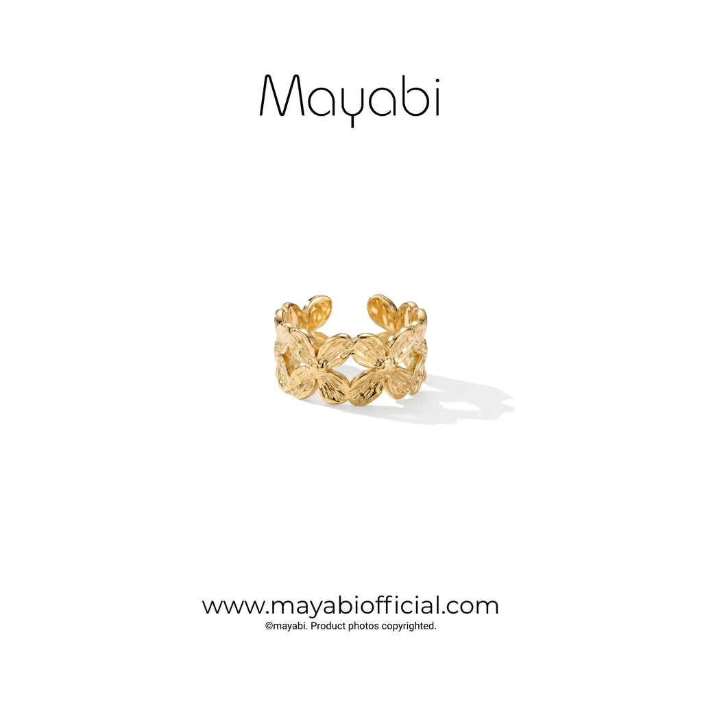 Mayabi Aurelia - 18K Gold Plated Ring