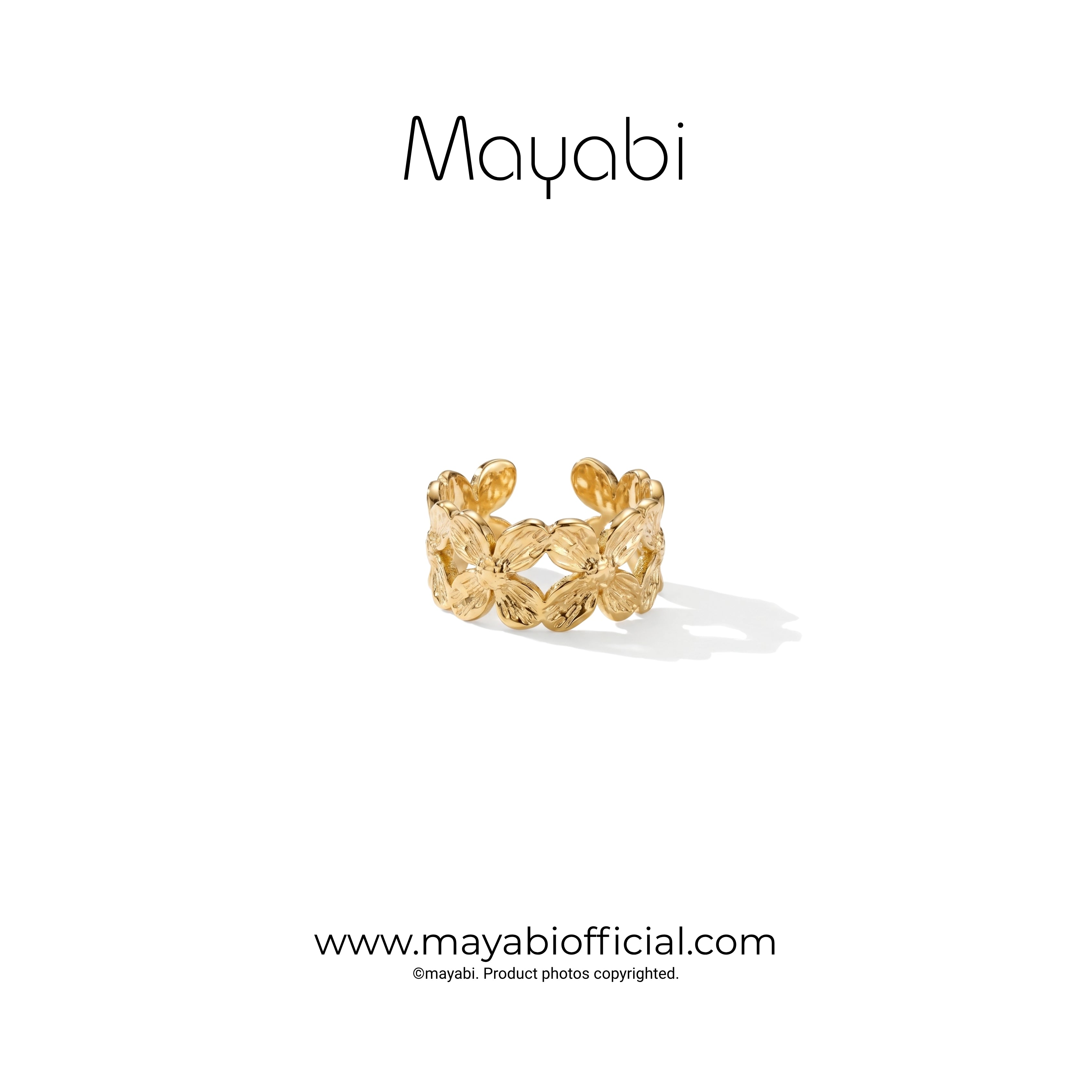 Mayabi Aurelia - 18K Gold Plated Ring