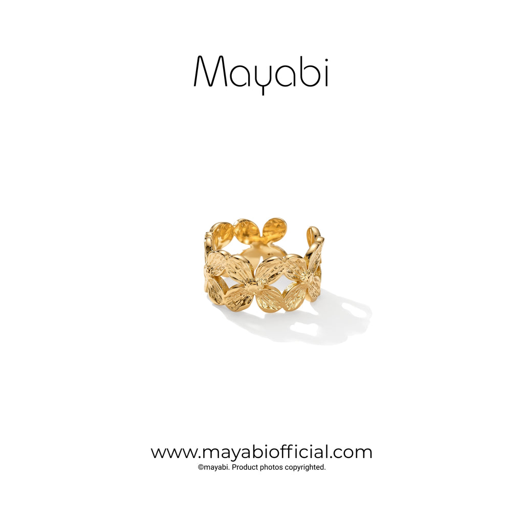 Mayabi Aurelia - 18K Gold Plated Ring