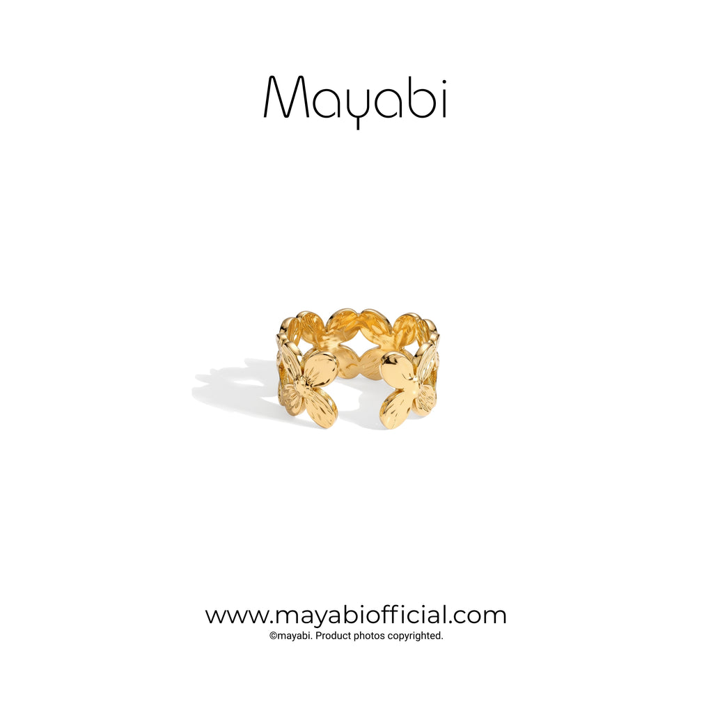 Mayabi Aurelia - 18K Gold Plated Ring