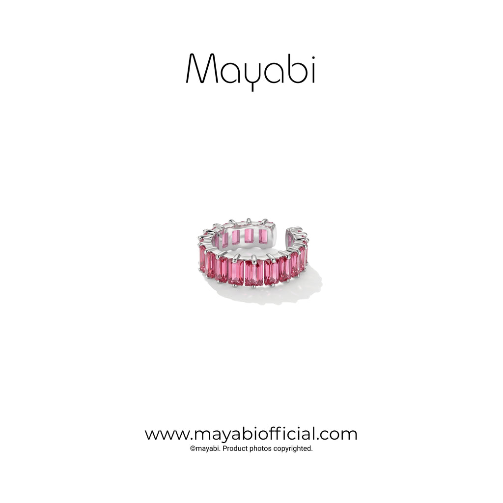 Mayabi Rose  Spark - Silver Ring
