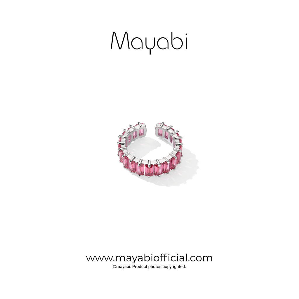 Mayabi Rose  Spark - Silver Ring