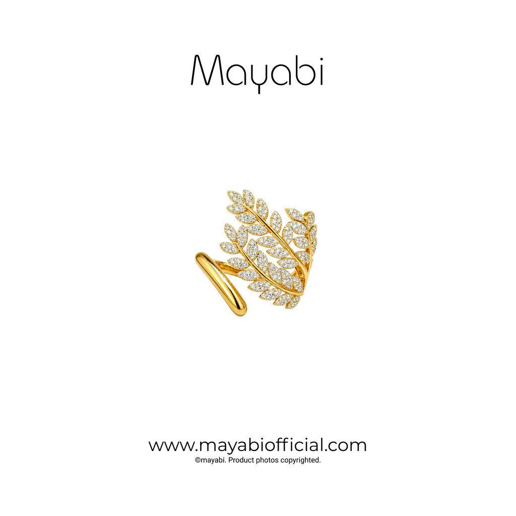 Mayabi Celestine - 18K Gold Plated Ring