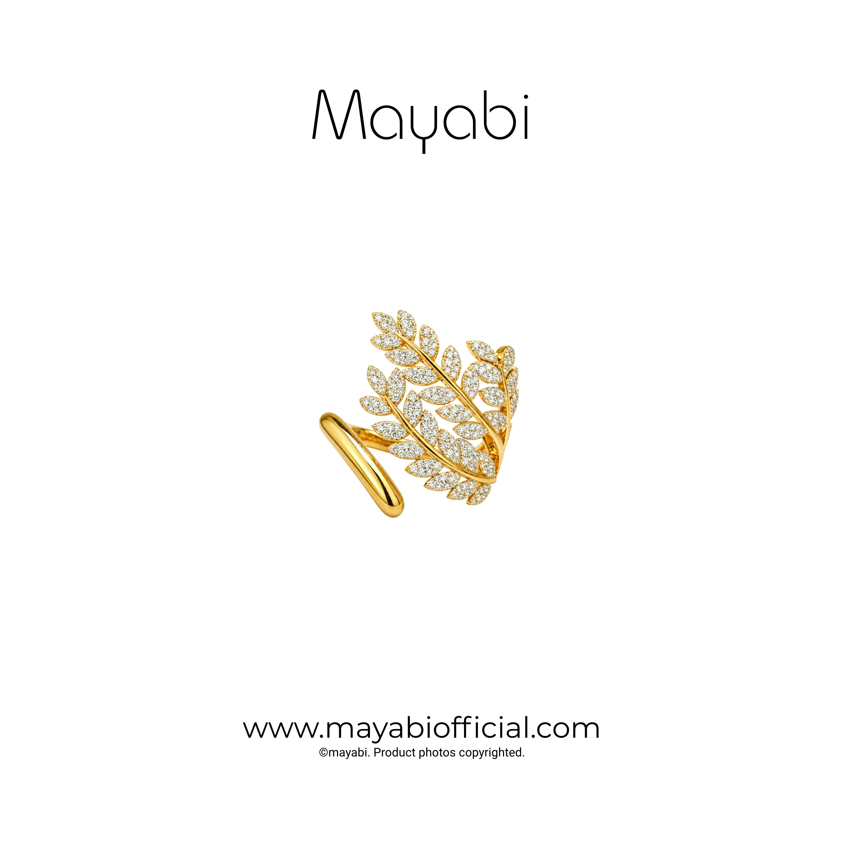 Mayabi Celestine - 18K Gold Plated Ring