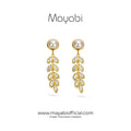 Mayabi Ria Pearl  - 18K Gold Plated Earrings