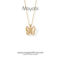 Mayabi Orlina Butterfly - 18K Gold Plated Necklace