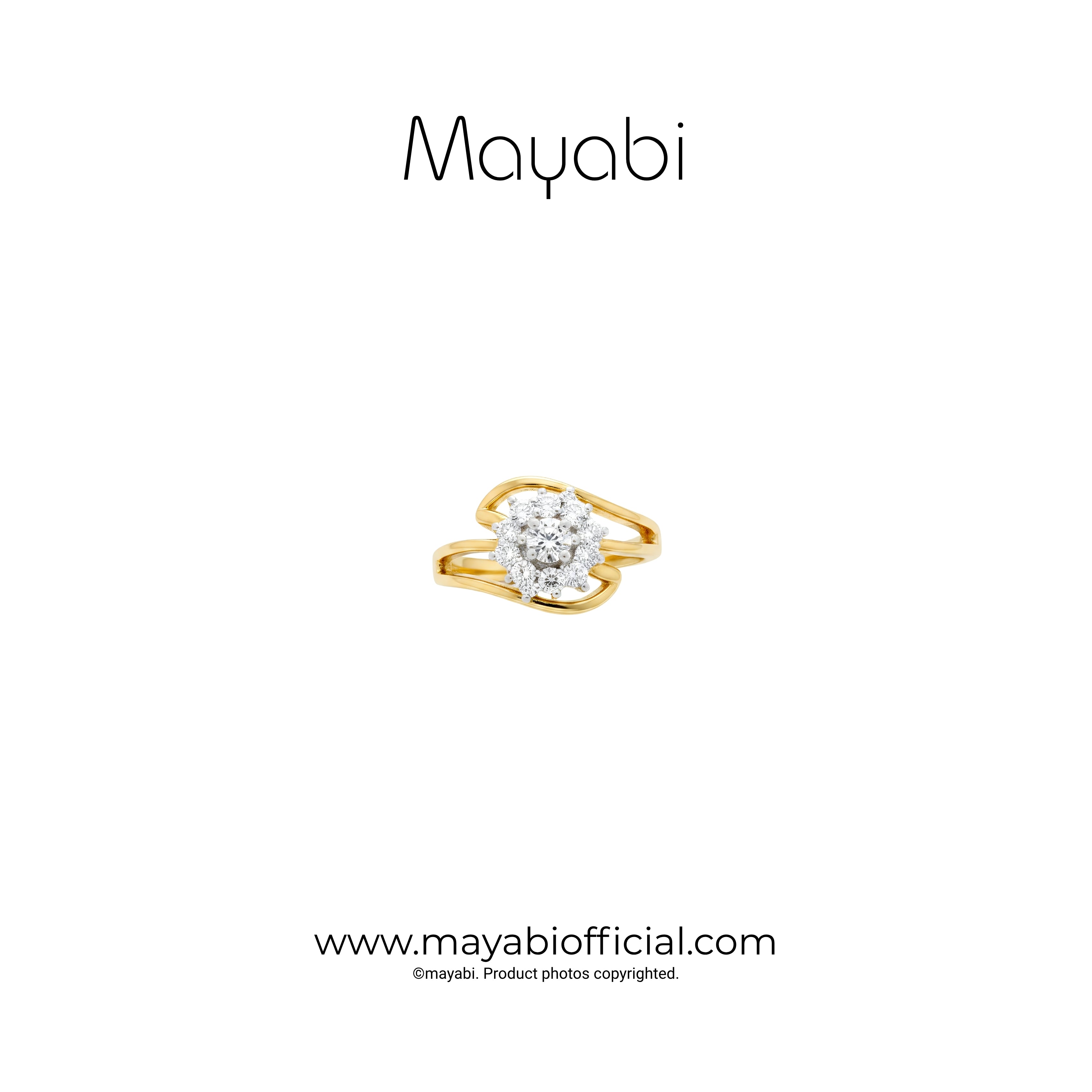 Mayabi Daisy - 18K Gold Plated Ring