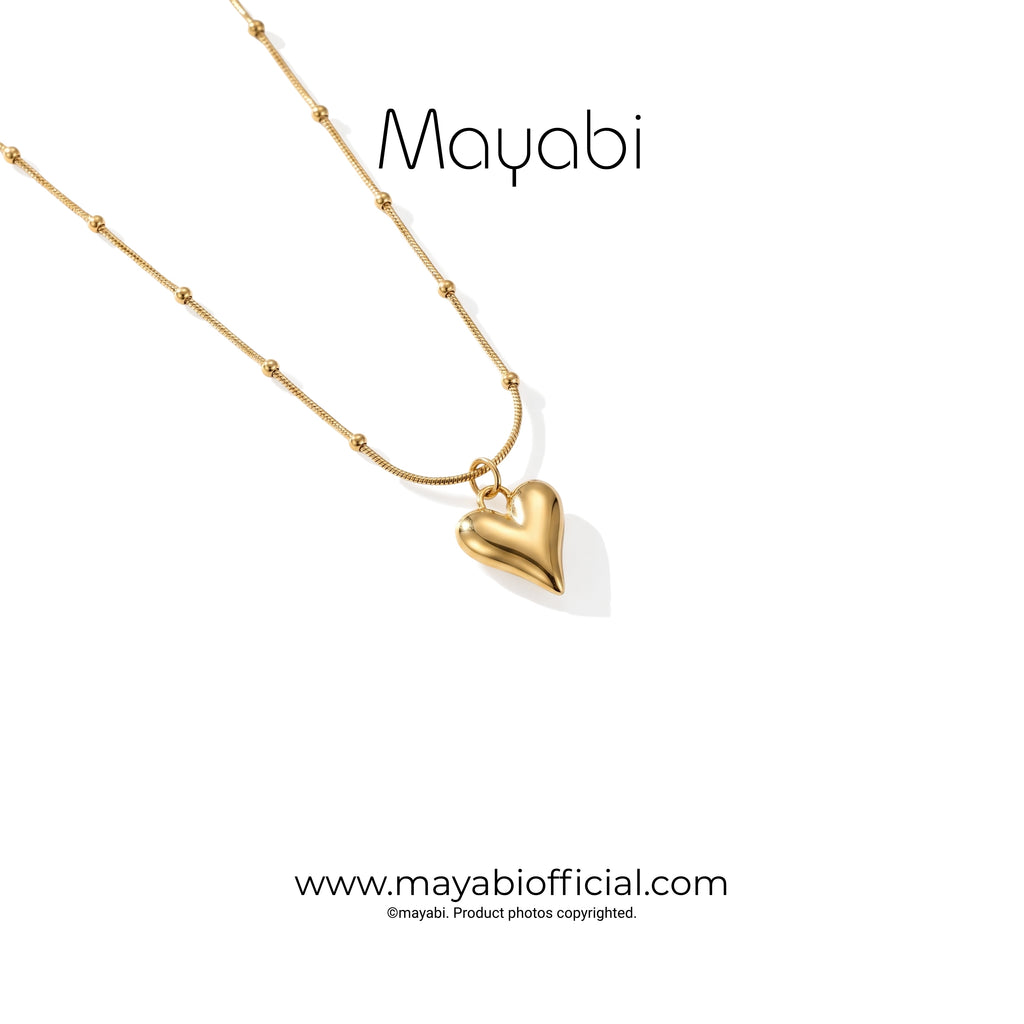 Mayabi Rosy - 18K Gold Plated Necklace