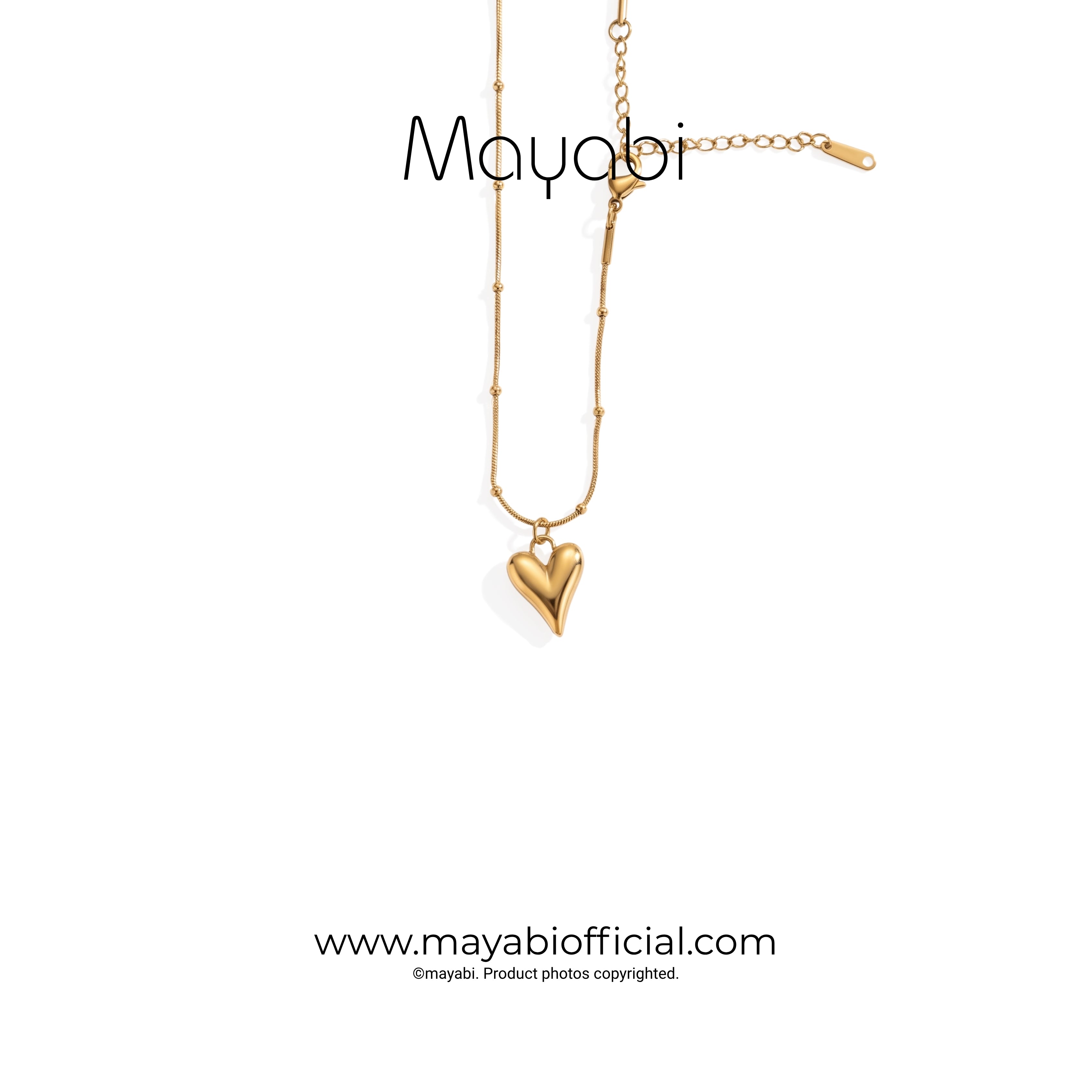 Mayabi Rosy - 18K Gold Plated Necklace