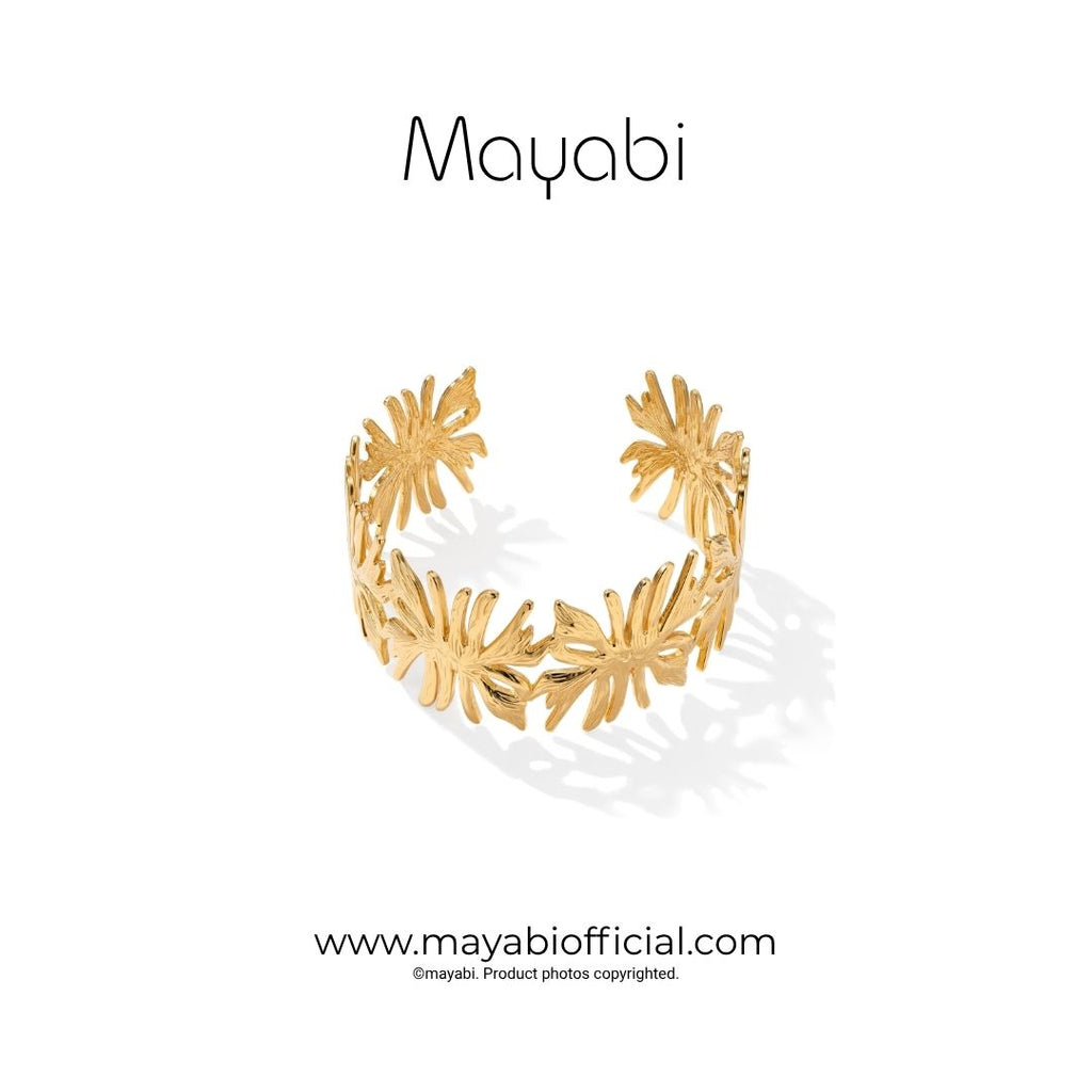 Mayabi Champa - 18K Gold Plated Bracelet