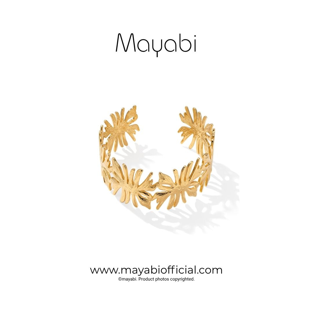 Mayabi Champa - 18K Gold Plated Bracelet