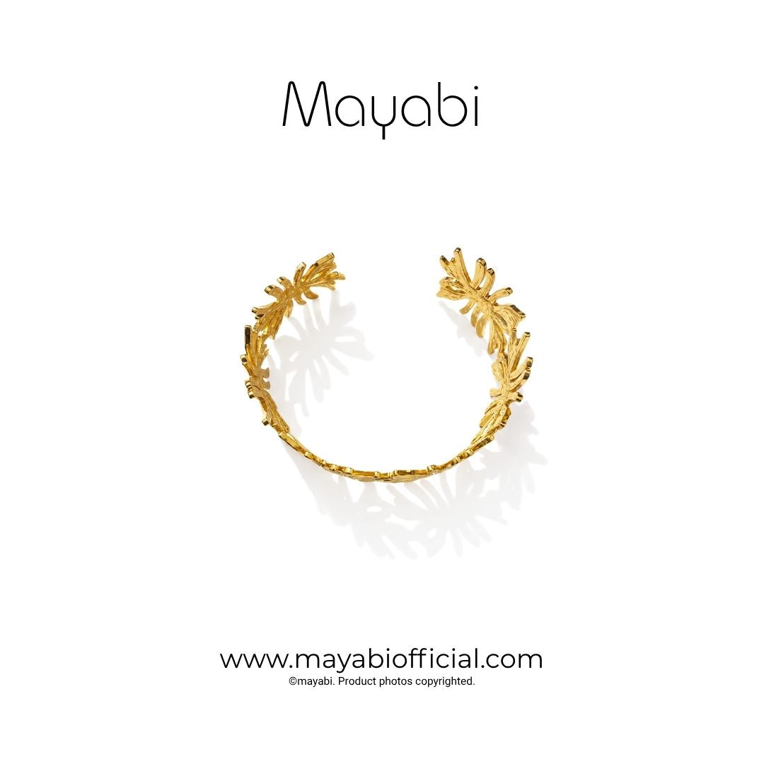 Mayabi Champa - 18K Gold Plated Bracelet