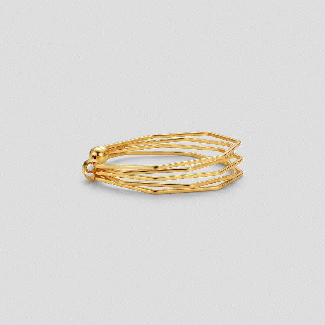 Axis - 18K Gold Plated Bracelet