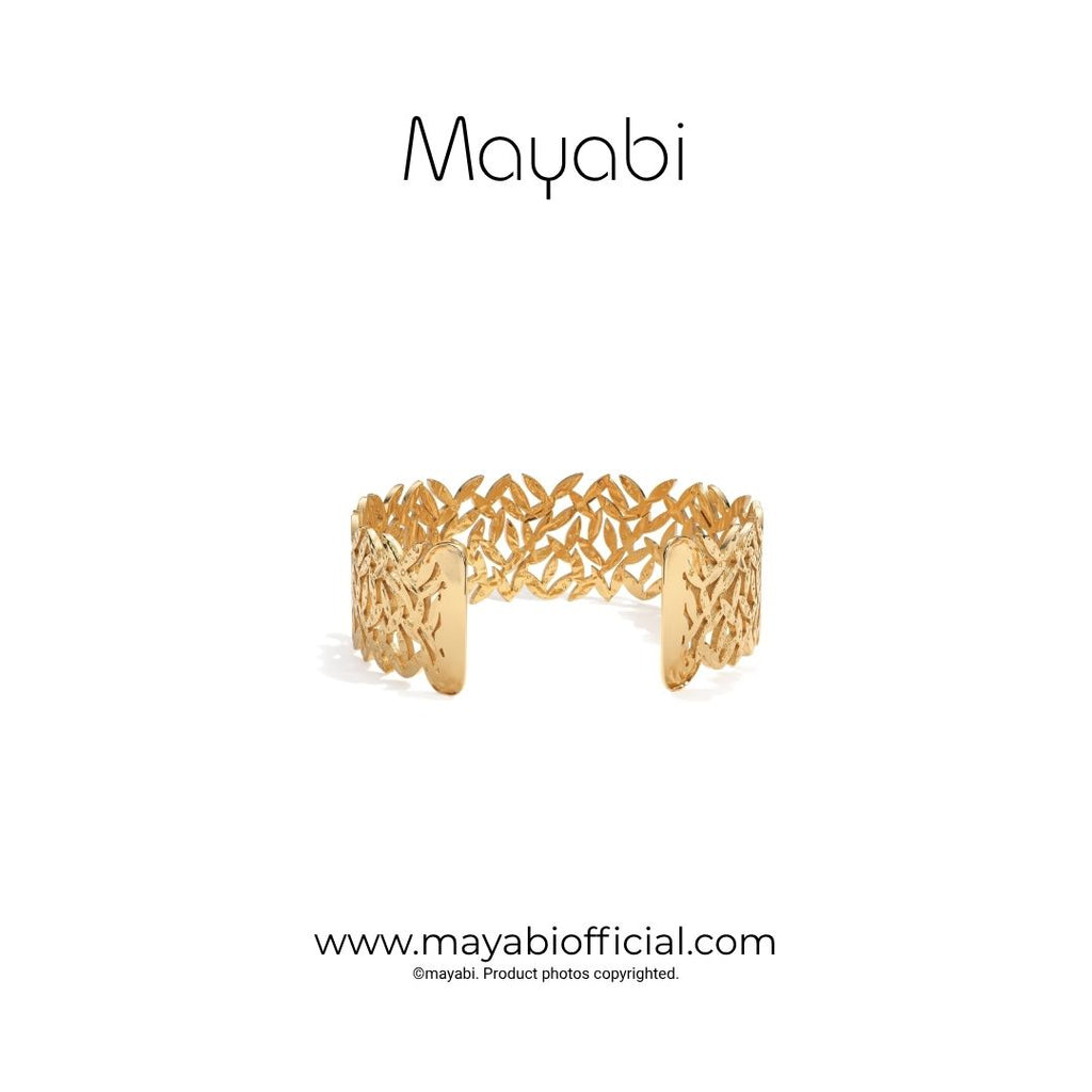 Mayabi Tiara 18K Gold Plated Bracelet