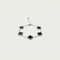 Anthea Onyx Silver – 18k Sterling Silver Bracelet