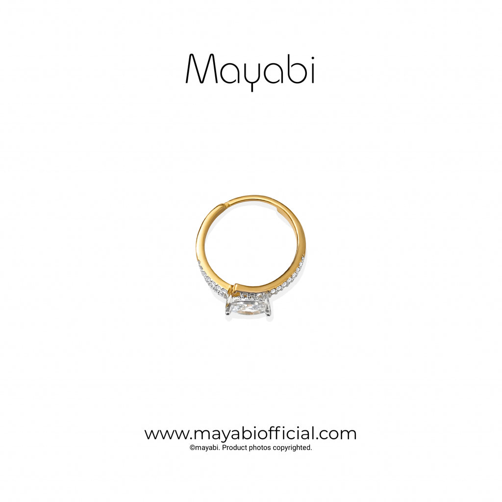 Mayabi Diamante - 18K Gold Plated Ring