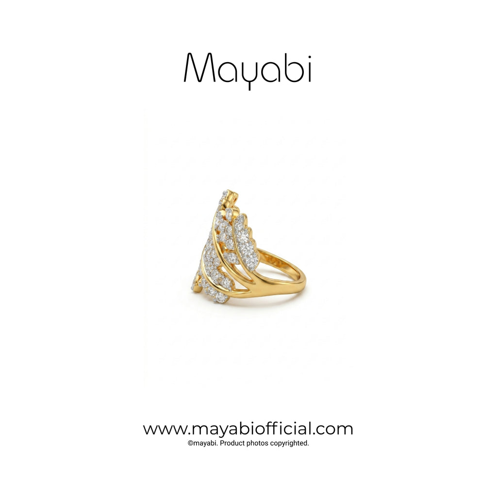 Mayabi Celestine - 18K Gold Plated Ring
