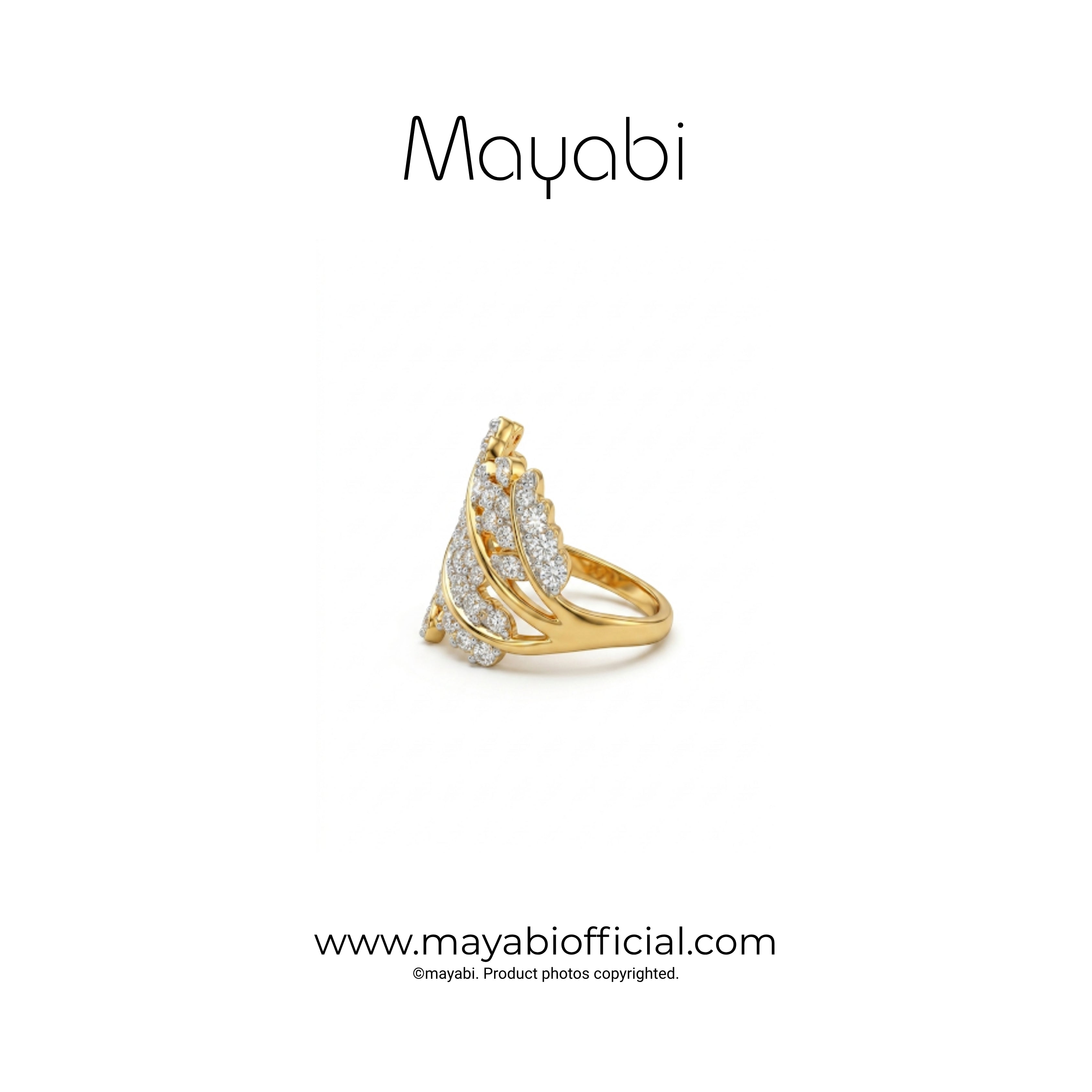 Mayabi Celestine - 18K Gold Plated Ring