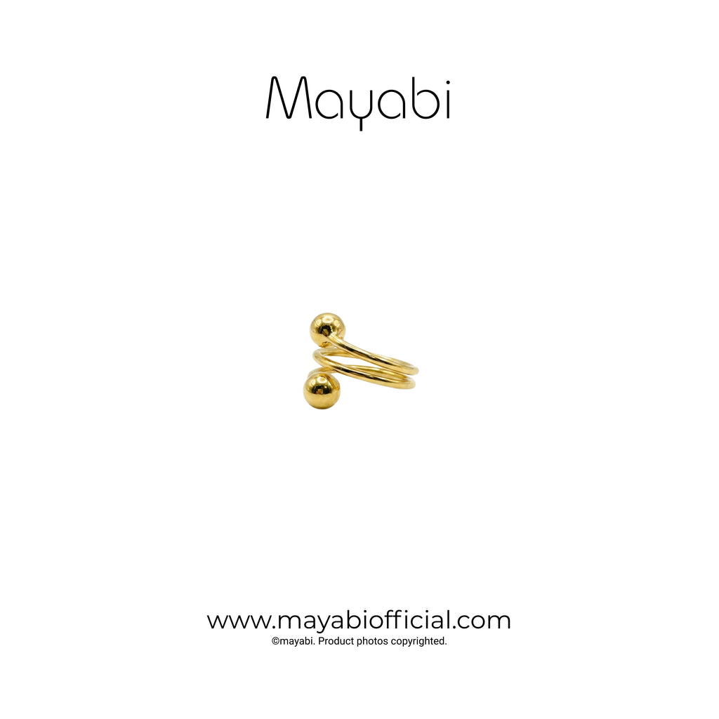 Mayabi Sphère - 18K Gold Plated Ring