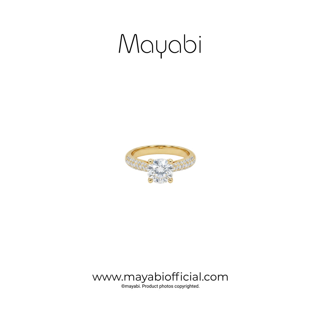 Mayabi Rosée - 18K Gold Plated Ring