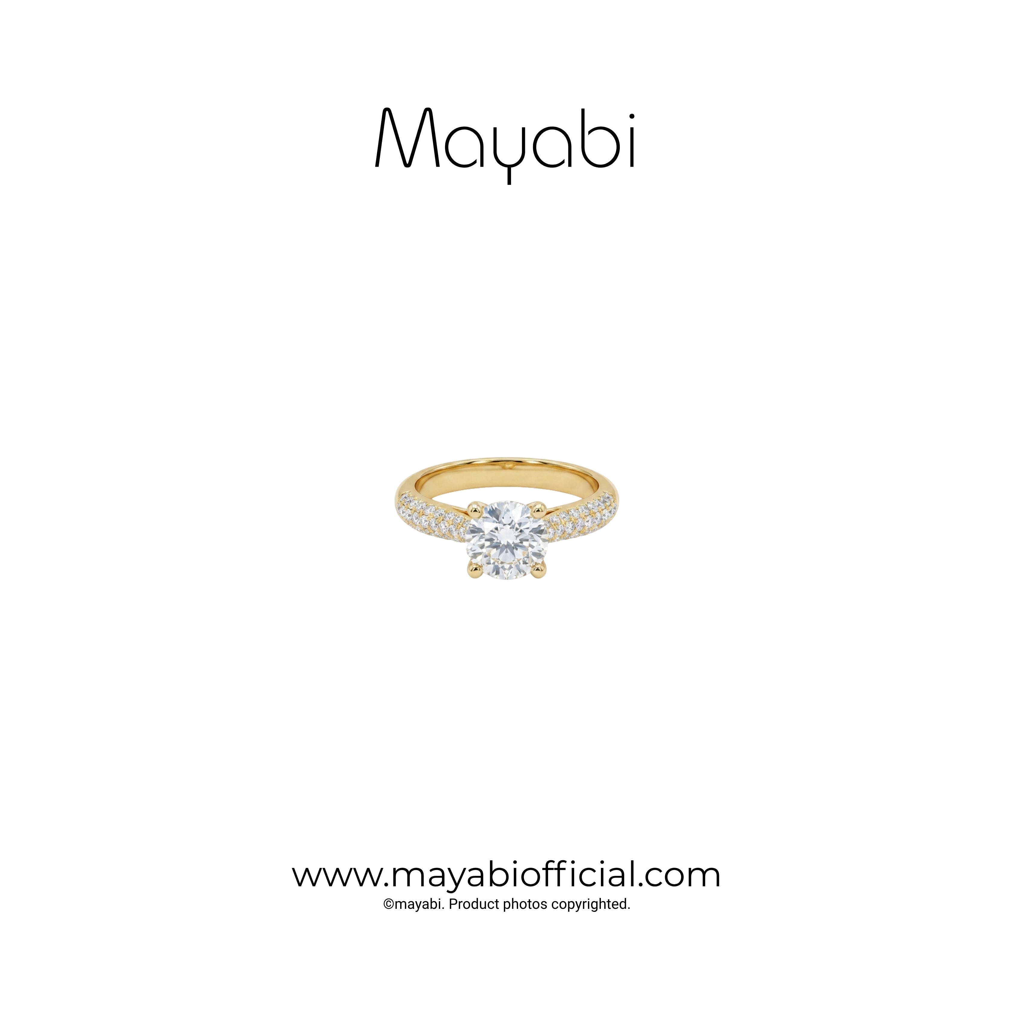 Mayabi Rosée - 18K Gold Plated Ring