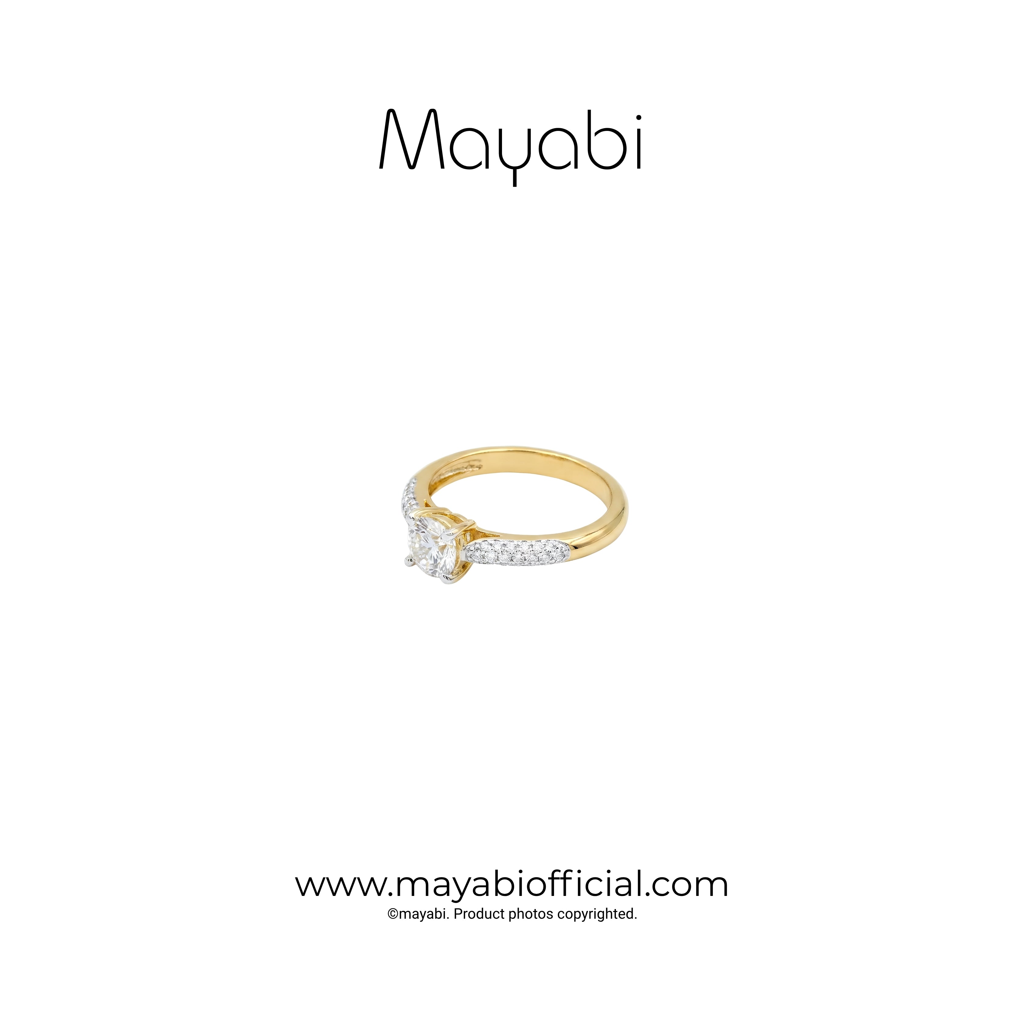 Mayabi Rosée - 18K Gold Plated Ring