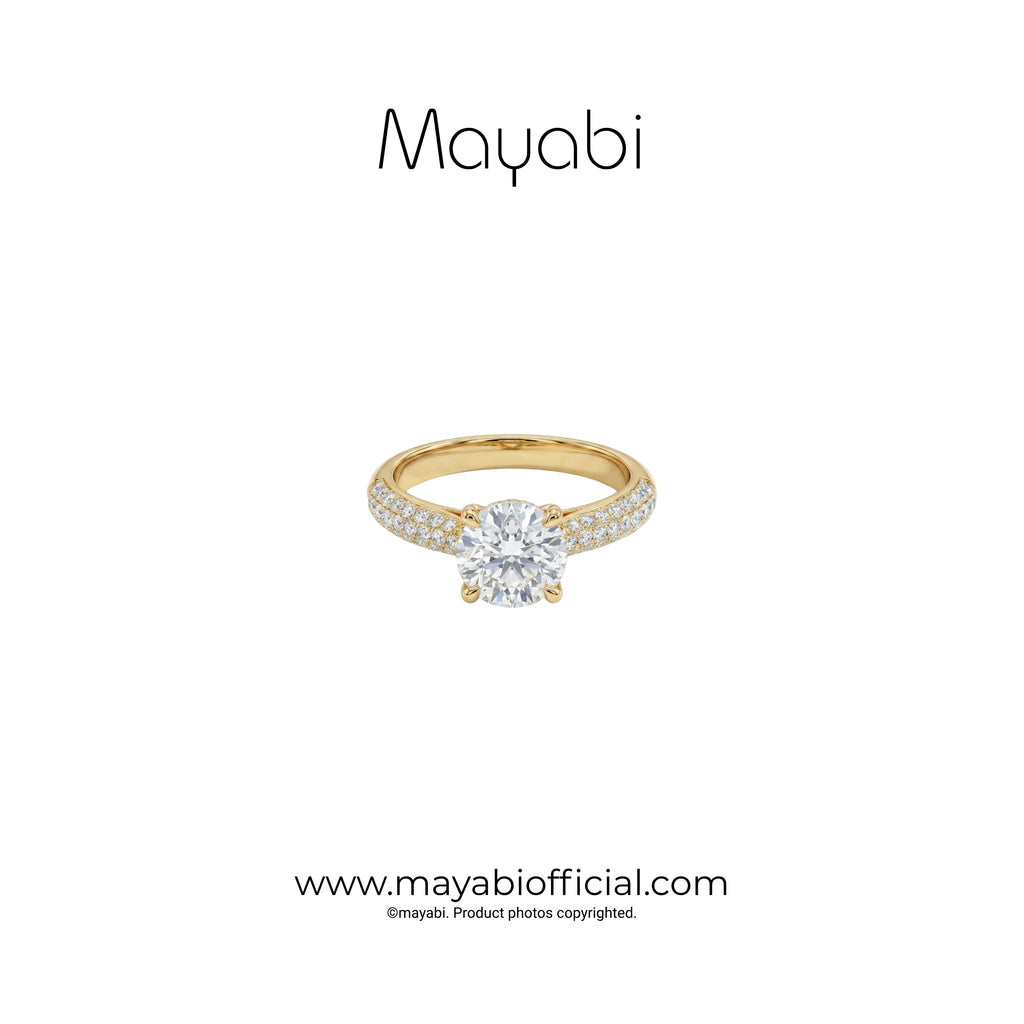 Mayabi Rosée - 18K Gold Plated Ring