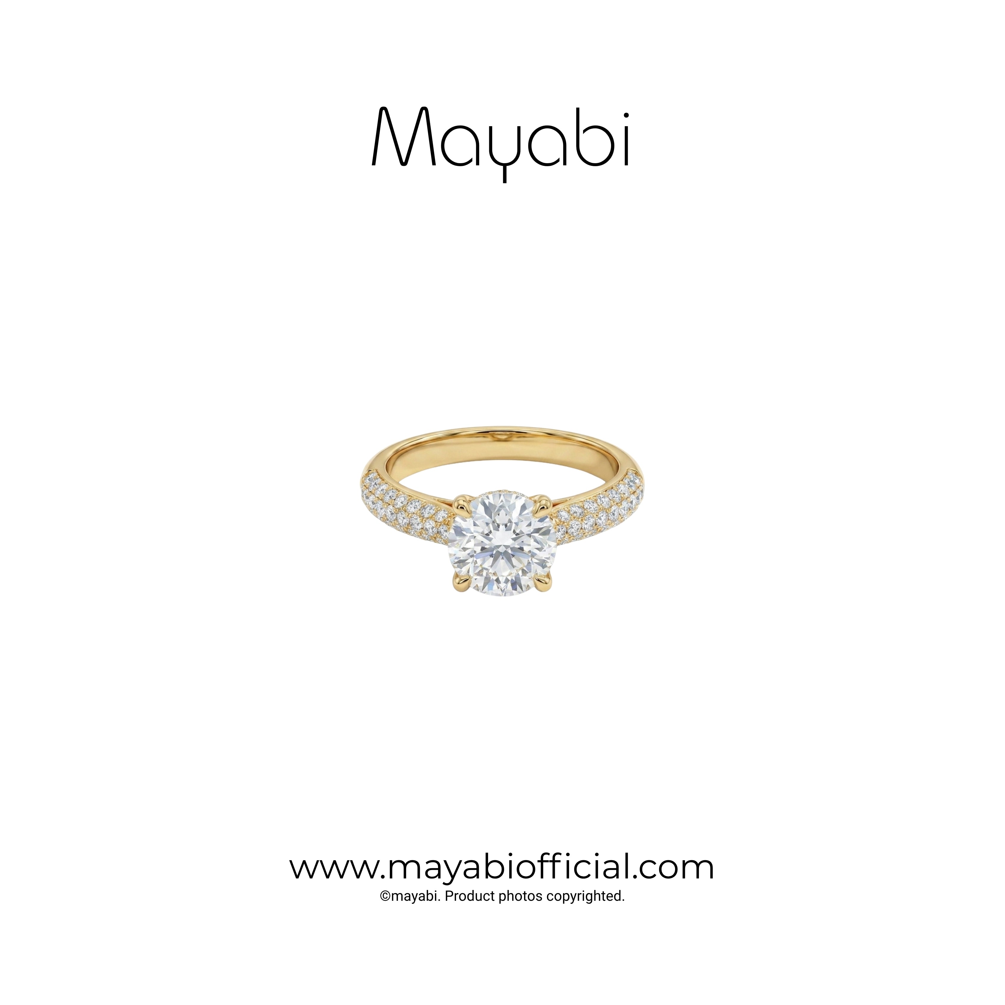 Mayabi Rosée - 18K Gold Plated Ring