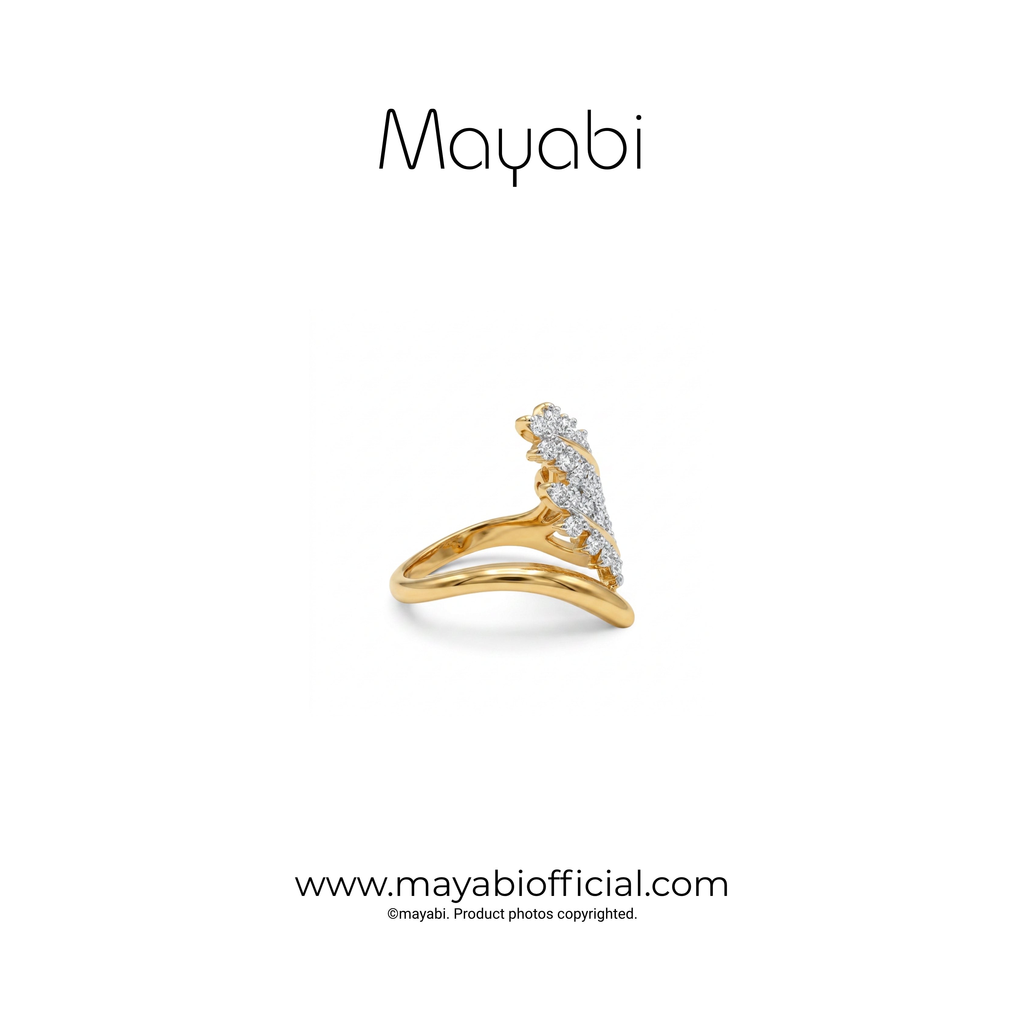 Mayabi Celestine - 18K Gold Plated Ring