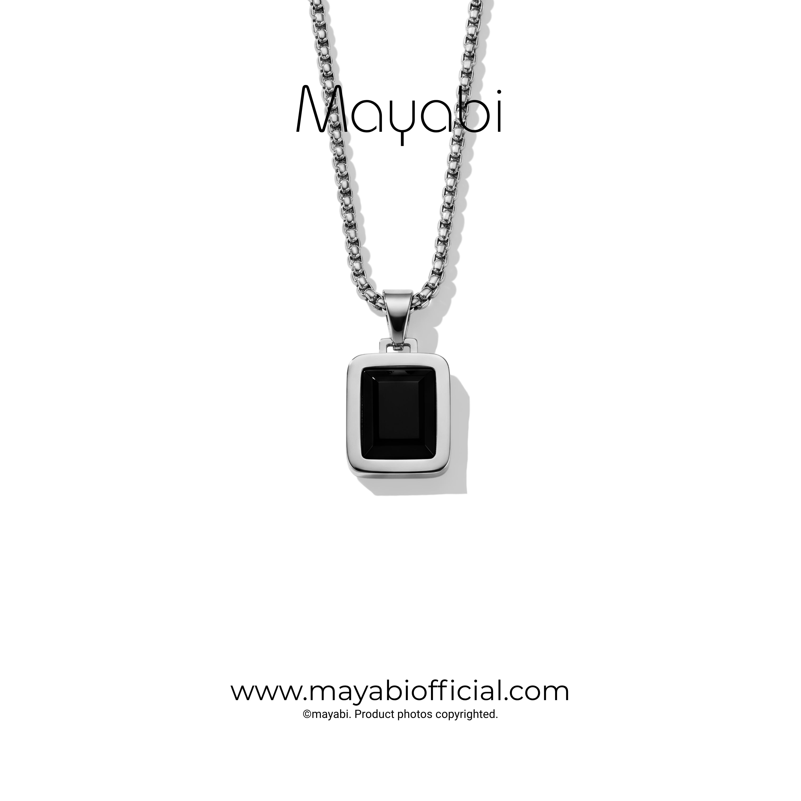 Mayabi Autumn Jasper Pendant With Chain
