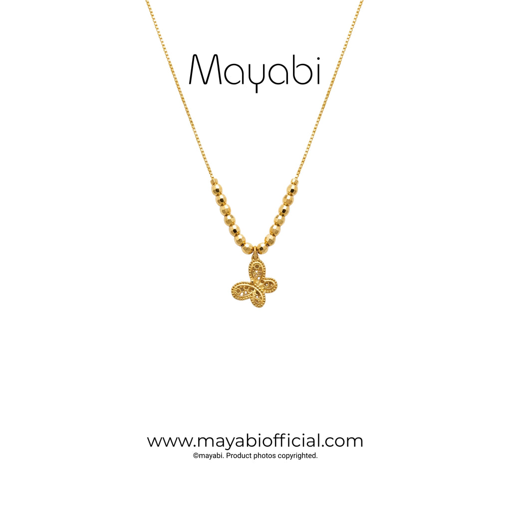 Mayabi Monarch - 18K Gold Plated Necklace